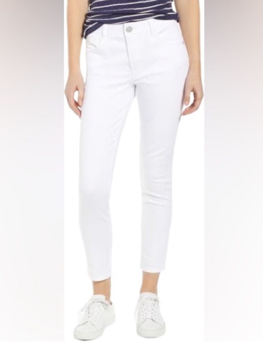 NWT 𝅺Wit & Wisdom 'Ab'Solution Jeans Optic White
